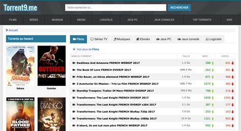 torrent9 nouvelle adresse 2019